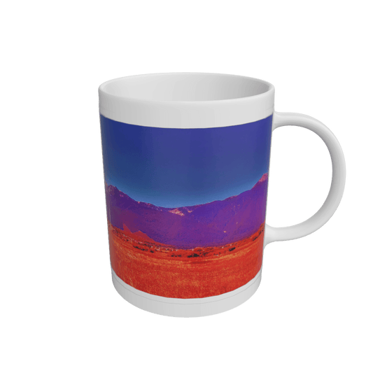 White Ethereal Vista RUBBiiSH.ART Mug